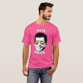 T-shirt Lunettes de soleil Pete Pride (Devant entier)