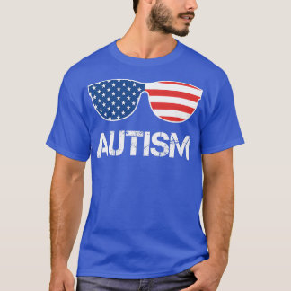 T-shirt Lunettes de soleil sensibilisation sur l'autisme