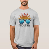 T-shirt Lunettes de soleil Tequesta Florida (Devant)