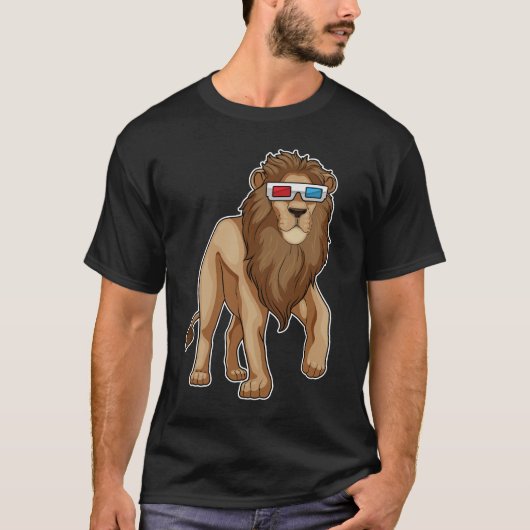 T-shirt Lunettes Lion (Devant)