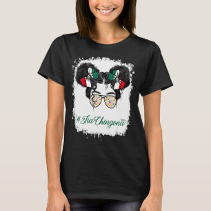 T-shirt Lunettes Messy Bun Tia Chingona Mexique Tante Mexi