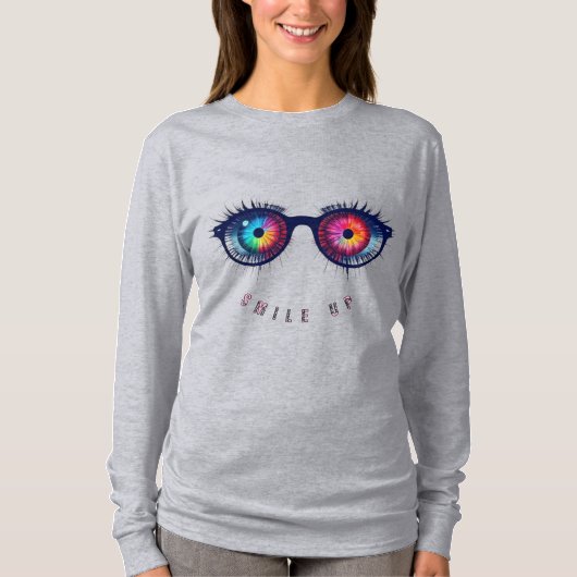 T-shirt Lunettes Smilebup (Devant)