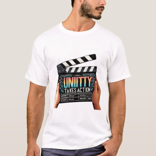 T-shirt L'unité prend des mesures | Conception de la diver (Devant)