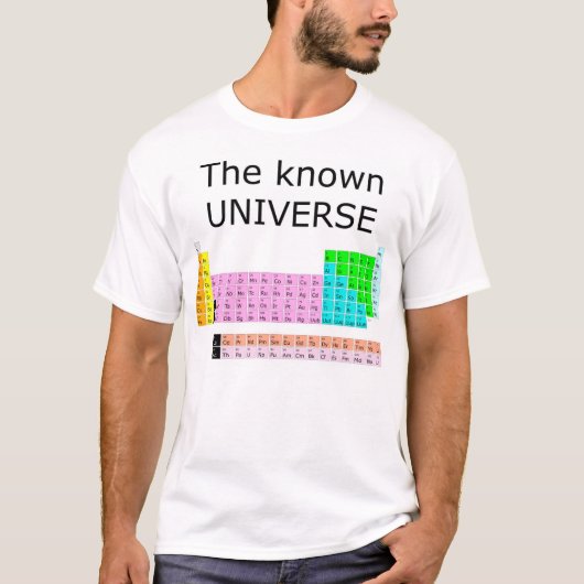 T-shirt L'univers connu (Devant)