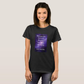T-shirt L'Univers contient (Devant entier)