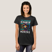 T-shirt L'Univers Est Fait De Protons Neutrons Electrons (Devant entier)