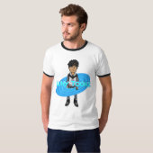 T-shirt LUNY TOONZ - La pièce en t des hommes (Devant entier)