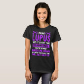 T-shirt Lupus Awareness Month Lupus Purple Lupus Ribbon (Devant entier)
