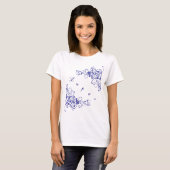 T-shirt Lupus dans le bleu (Devant entier)