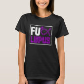 T-shirt Lupus Lupus Sensibilisation Lupus Caro Ribbon (Devant)