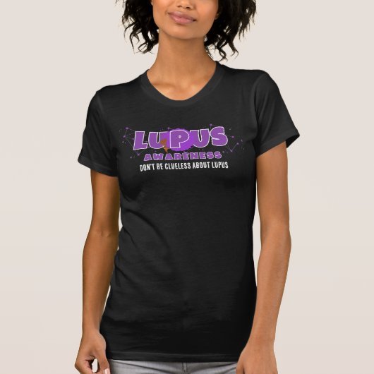 T-shirt LUPUS SENSIBILISATION Ne soyez pas indulgents à pr (Devant)