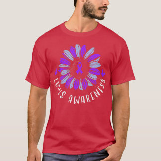 T-shirt Lupus Sensibilisation Ribbon SLE Disée auto-immune