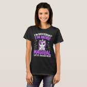 T-shirt Lupus Sensibilisation Unicorne Femmes Violet Ruban (Devant entier)