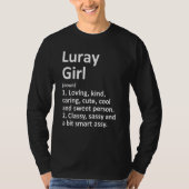 T-shirt Luray Girl Va Virginia Funny City Accueil Racines (Devant)