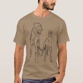 T-shirt Lurcher et Co (Devant)