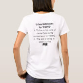 T-shirt LURVE défini (Dos)