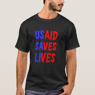 T-shirt l'USAID sauve des vies