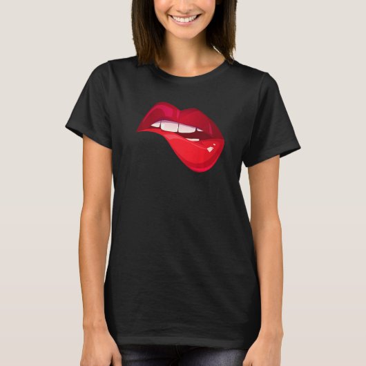 T-shirt Luscious Lips (Devant)