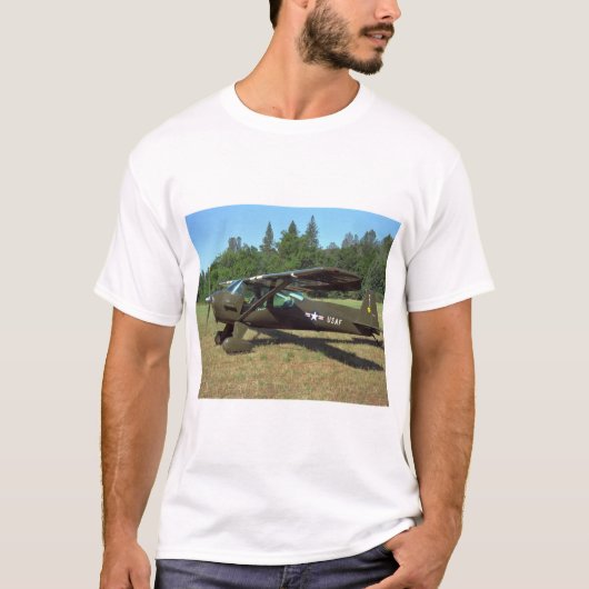 T-shirt Luscombe, T-8F, aviation 1948_Classic (Devant)