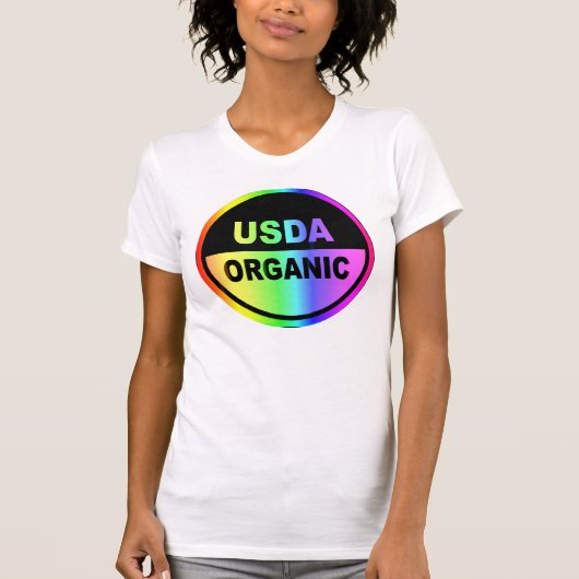 T-shirt L'USDA PSYCHÉDÉLIQUE    (femmes) (Devant)