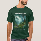 T-shirt Lush Rainforest Explorer Tee (Devant)