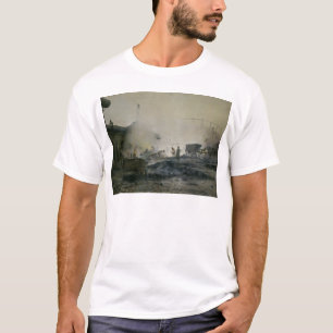 T-shirt L'usine de gaz chez Courcelles, 1884