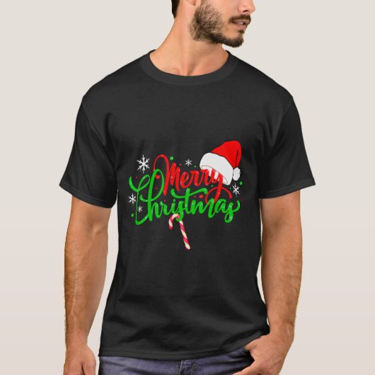 T-shirt Lustiges Weihnachts Geschenke Merry Christmas Funn (Devant)