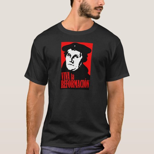 T-shirt LUTHER de Reformacion de La de vivats (Devant)