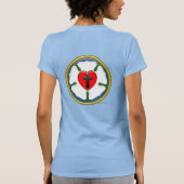 T-shirt Luther, Rose, (Dos)