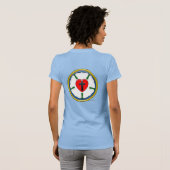 T-shirt Luther, Rose, (Dos entier)