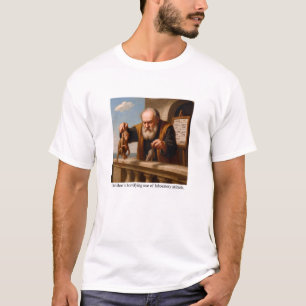 T-shirt L'utilisation horrifiant par Galilée d'animaux de