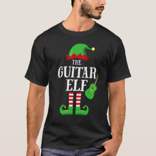T-shirt Lutin à la guitare Combinaison de Noël de groupe f