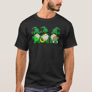 T-shirt Lutin Arc-en-Ciel Chanceux Joyeux St Patrick Enfan