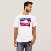 T-shirt Lutin d'Austin Healey Frogeye (Devant entier)