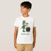T-shirt Lutin de la Saint-Patrick (Devant entier)