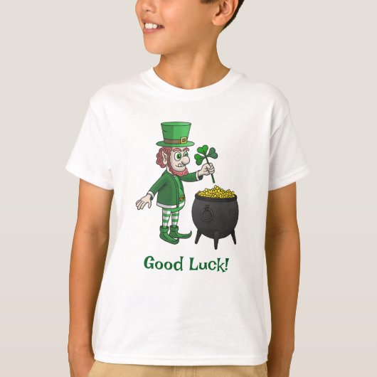 T-shirt Lutin de la Saint-Patrick (Devant)