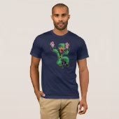 T-shirt lutin de zombi (Devant entier)