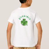 T-shirt Lutin Farce de la Saint-Patrick Trèfle (Dos)