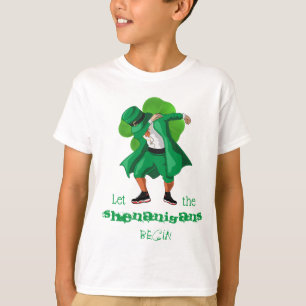 T-shirt Lutin Farce de la Saint-Patrick Trèfle