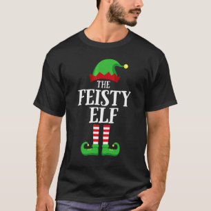 T-shirt Lutine lutin famille assortie groupe de Noël pyjam
