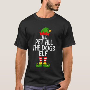 T-shirt Lutine Tous Les Chiens Elf Famille Correspondante