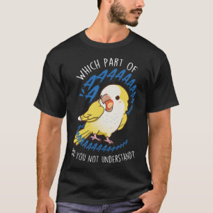 T-shirt Lutino Quaker Parrot Aaaa