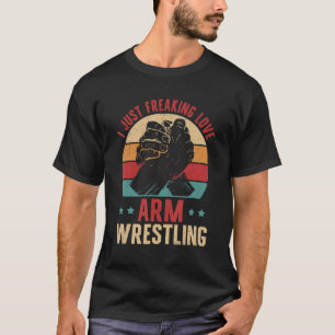 T-shirt Lutte Arm Wrestler Love Arm Wrestling_2