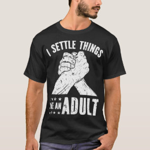 T-shirt Lutte autour du bras amusant