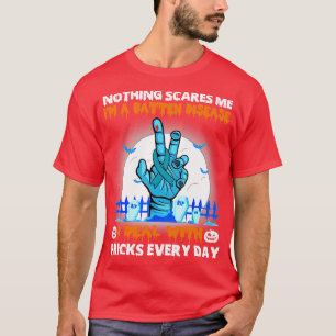 T-shirt Lutte Conscience de la maladie Rien ne me fait peu