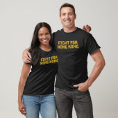 T-shirt Lutte contre la RPC à Hong Kong (Unisexe)