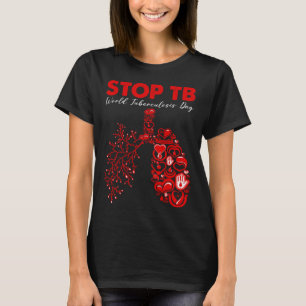 T-shirt Lutte contre la tuberculose Journée mondiale de la