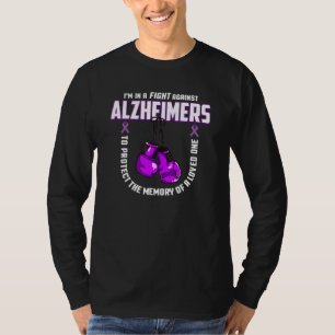 T-shirt Lutte Contre L'Alzheimer Pour Les Personnes Aimées