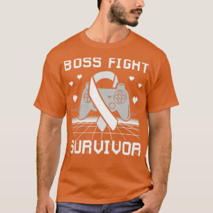 T-shirt Lutte contre le cancer du poumon Survivant Gamer G