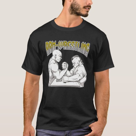 T-shirt Lutte contre les bras (Devant)